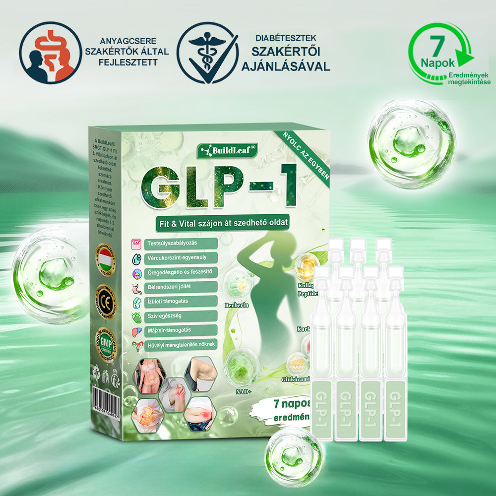 💚A BuildLeaf® Berberine GLP-1 Pro Súlycsökkentő Szájon át szedhető oldat segíthet a makacs súlytöbblet, anyagcsere- és energiaproblémák kezelésében, támogatva a jobb közérzetet és vitalitást