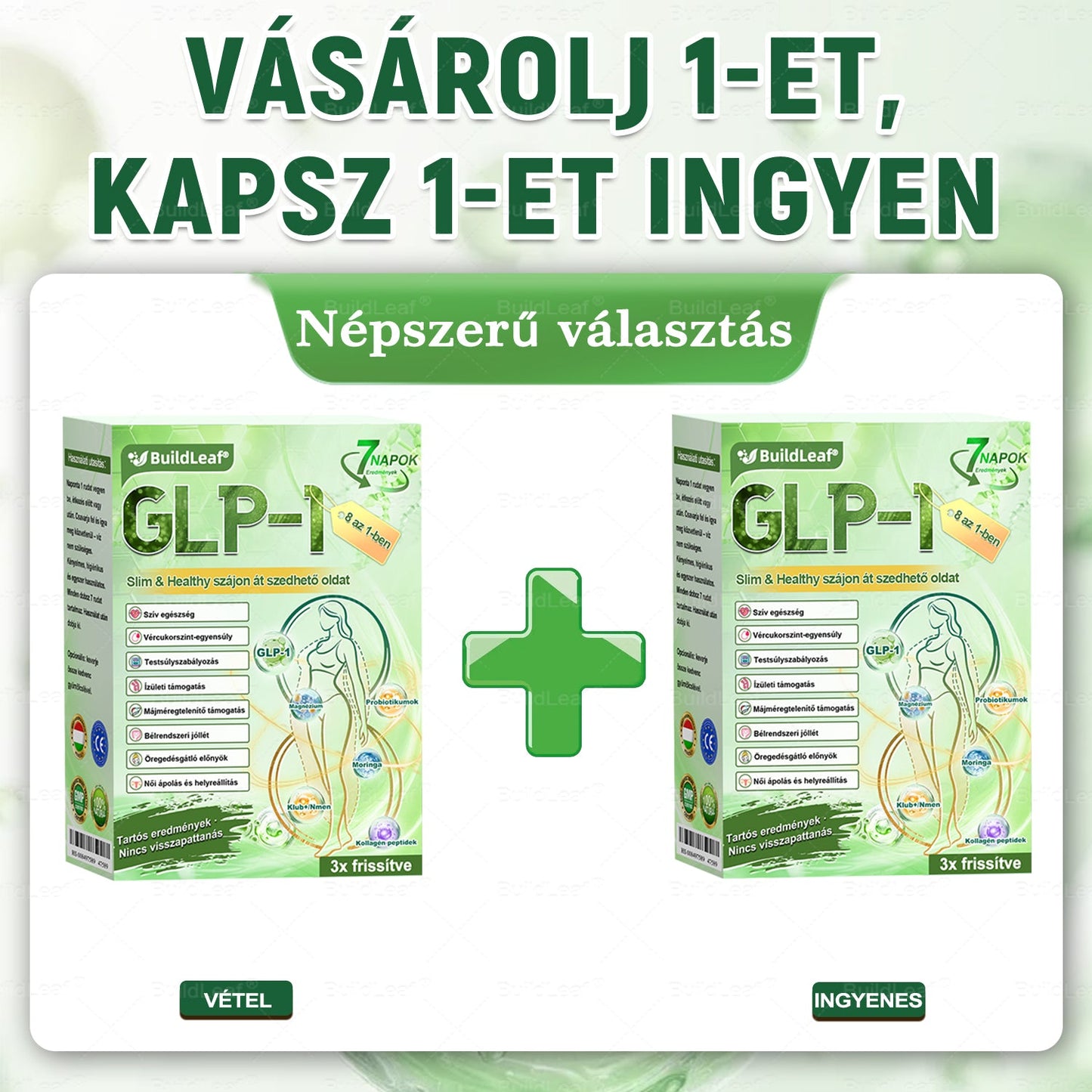 A BuildLeaf® meglepetés frissítést kínál neked! Már így is fantasztikus ajánlatod van, de most egy még jobbat oldottál fel: 50% kedvezményt kapsz a következő vásárlásodból – csak a következő két percben!