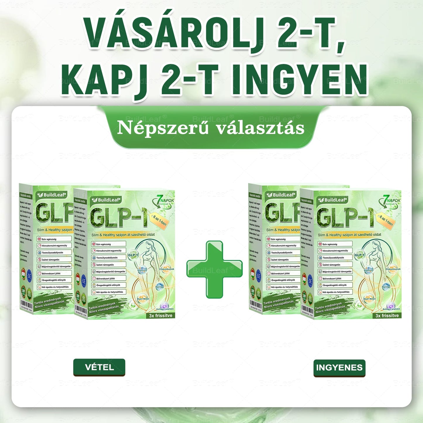 A BuildLeaf® meglepetés frissítést kínál neked! Már így is fantasztikus ajánlatod van, de most egy még jobbat oldottál fel: 50% kedvezményt kapsz a következő vásárlásodból – csak a következő két percben!